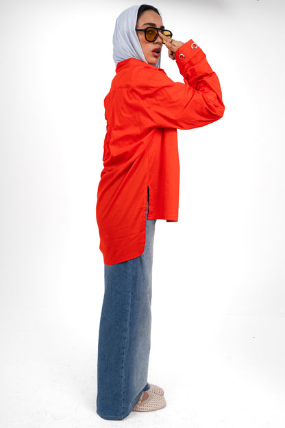 rouge shirt
